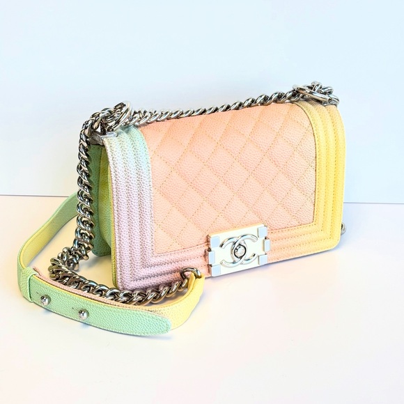 CHANEL Handbags - Chanel Small Rainbow Cuba Boy Crossbody